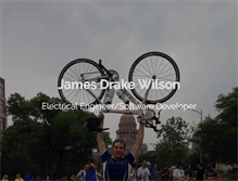 Tablet Screenshot of jamesdrakewilson.com